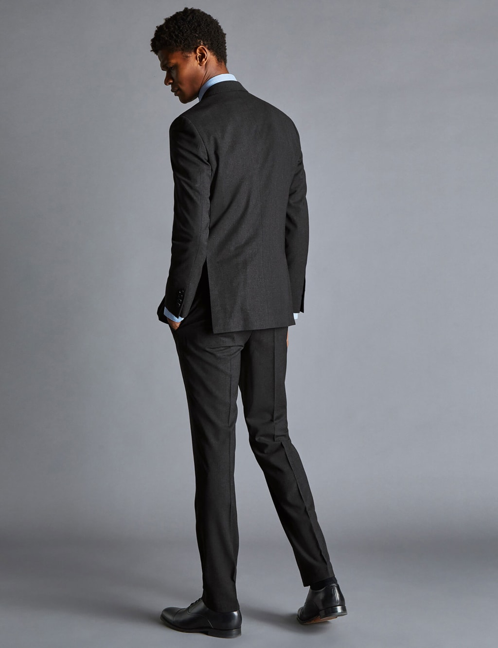 Slim Fit Super 120s Wool Suit Jacket image 4
