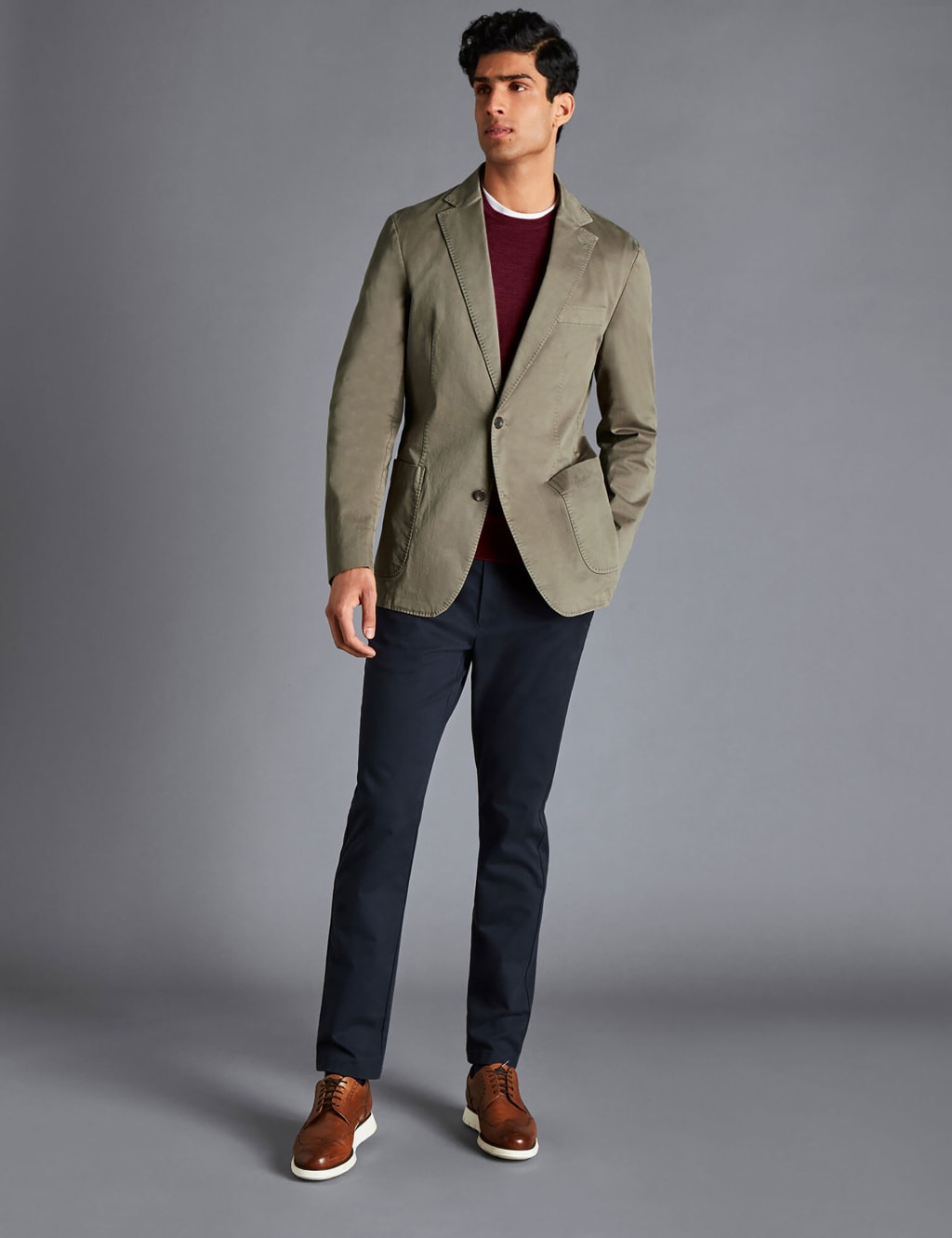 Slim fit cotton jackets discount