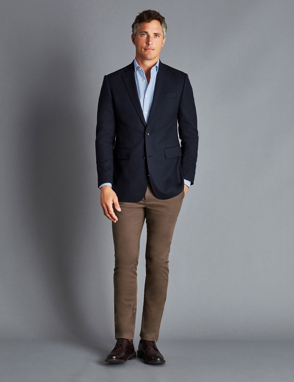 Slim Fit Pure Wool Suit Jacket