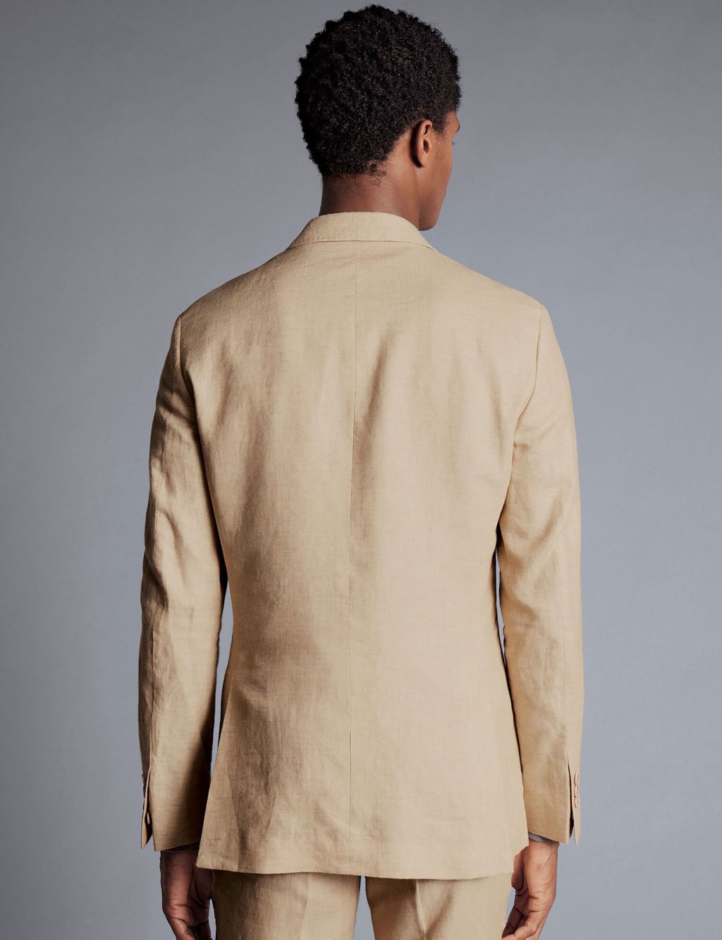Slim Fit Pure Linen Suit Jacket image 4