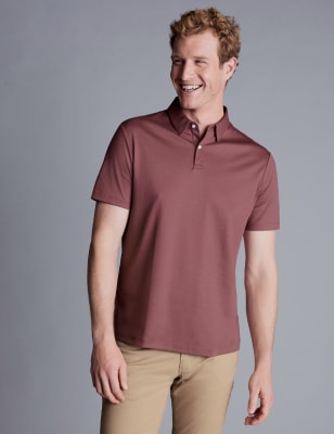 Long sleeve button clearance down collar polo shirts