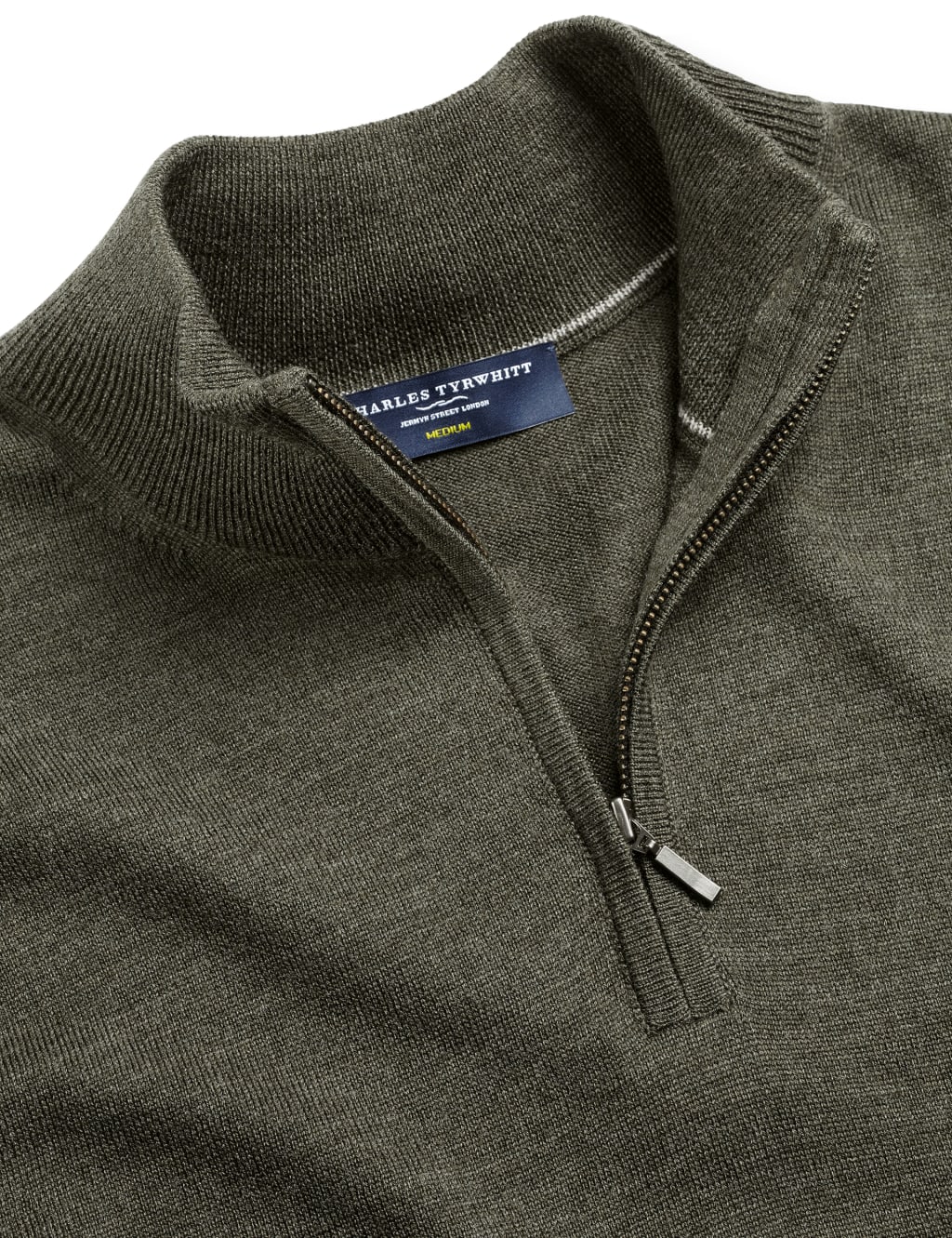 Pure Merino Wool Half Zip Jumper image 4
