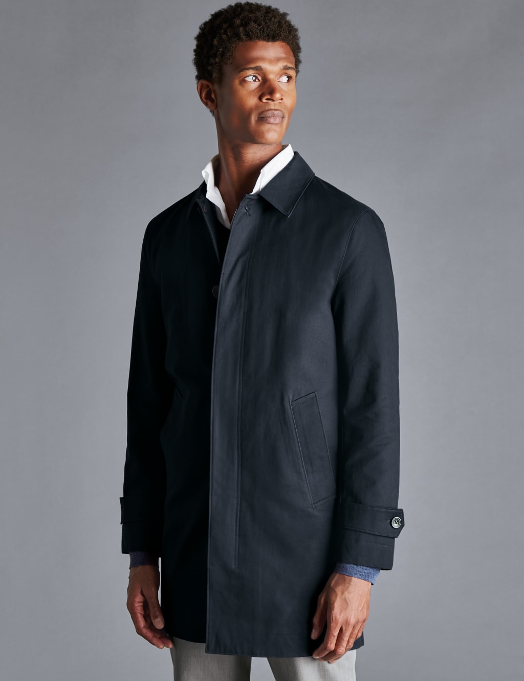 Black mac cheap mens coat
