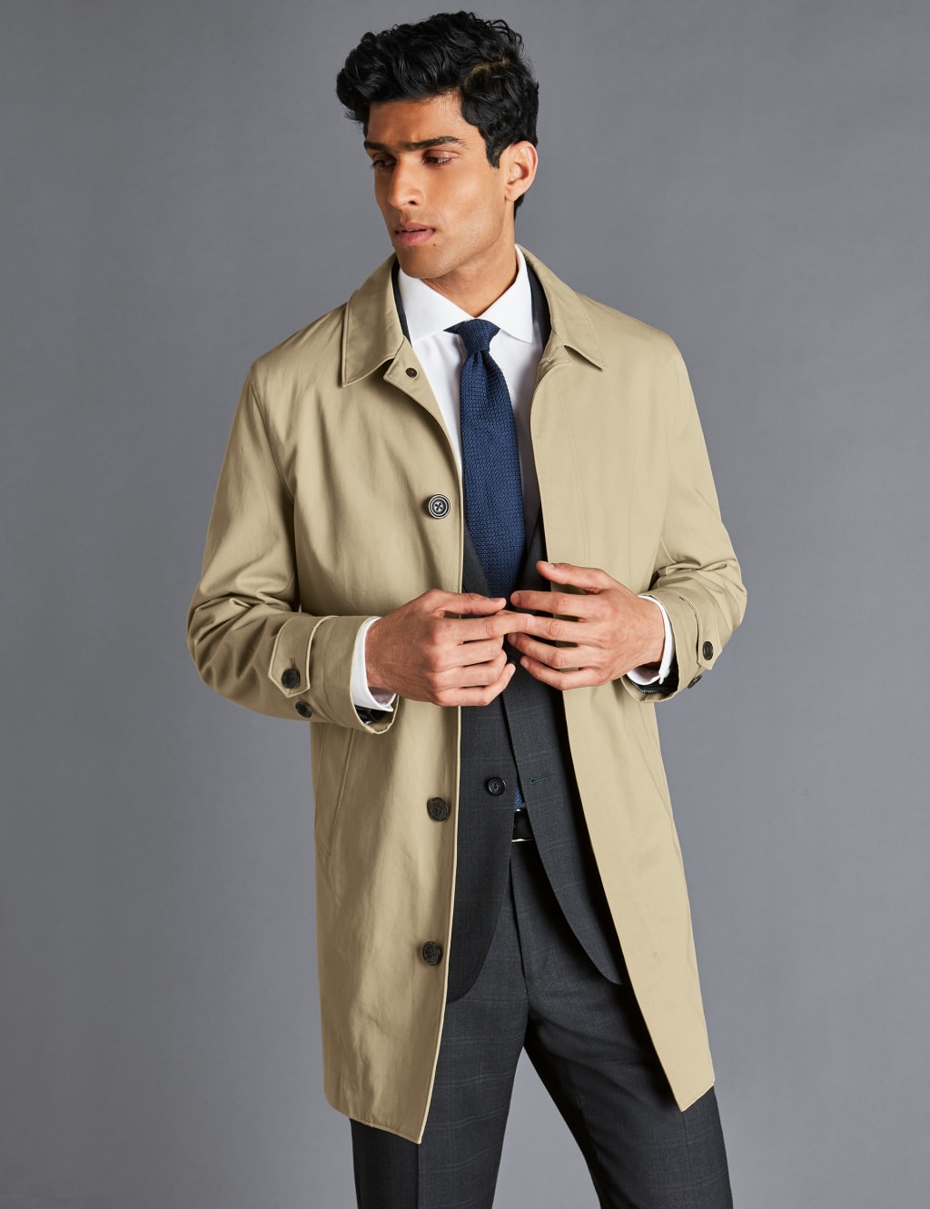 Cotton coat mens sale
