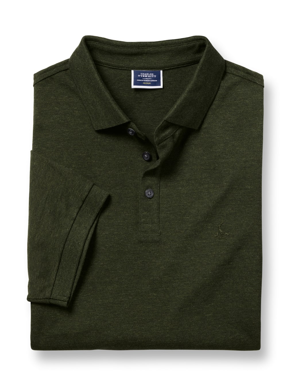 Cotton Rich Pique Polo Shirt image 2
