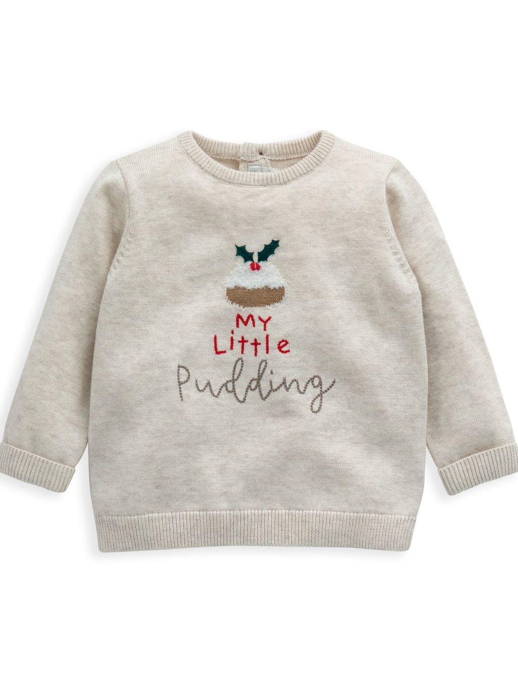 My Little Pudding Christmas Jumper (0-3 yrs) image 2