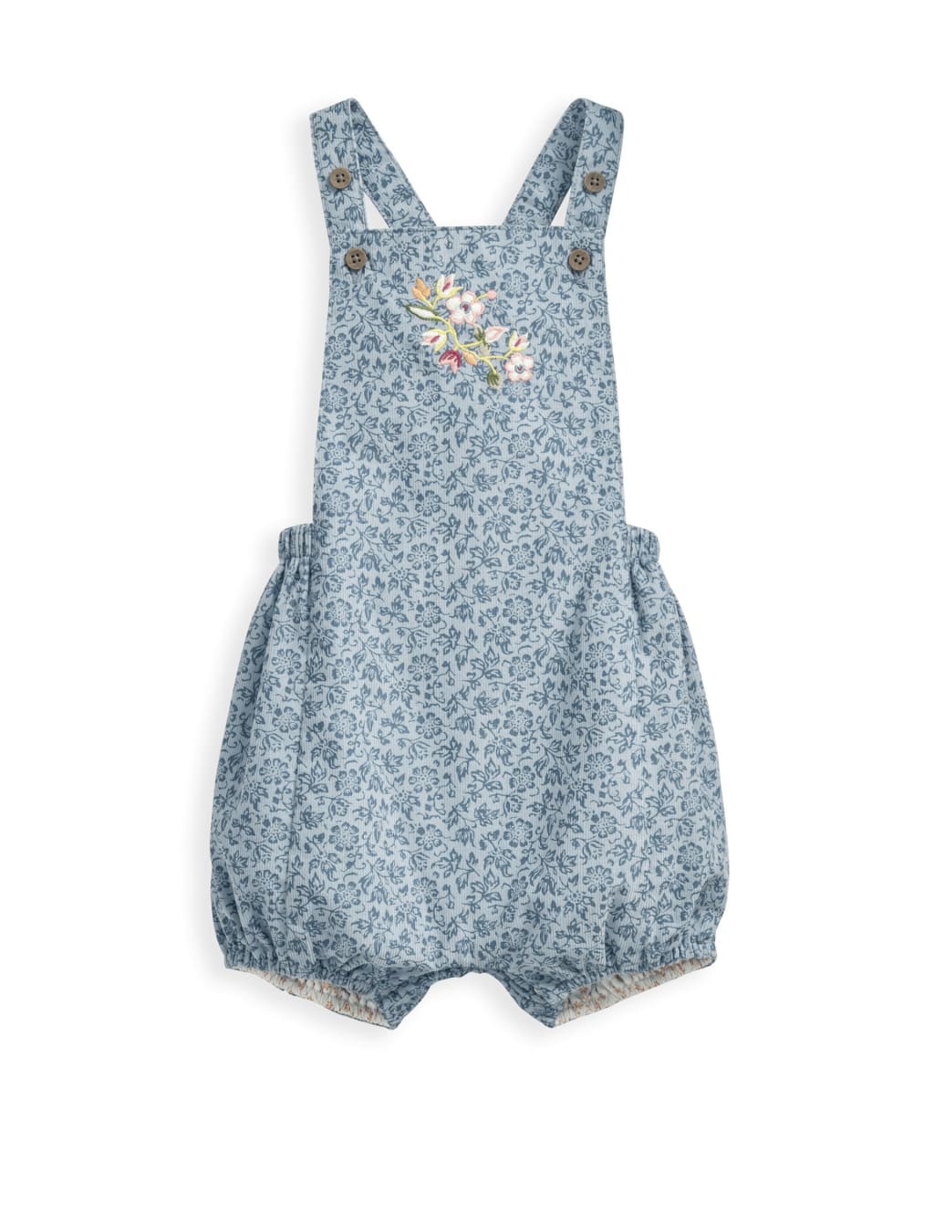 Laura Ashley Bloomer Bodysuit & Dungarees (0-2 Yrs) image 4