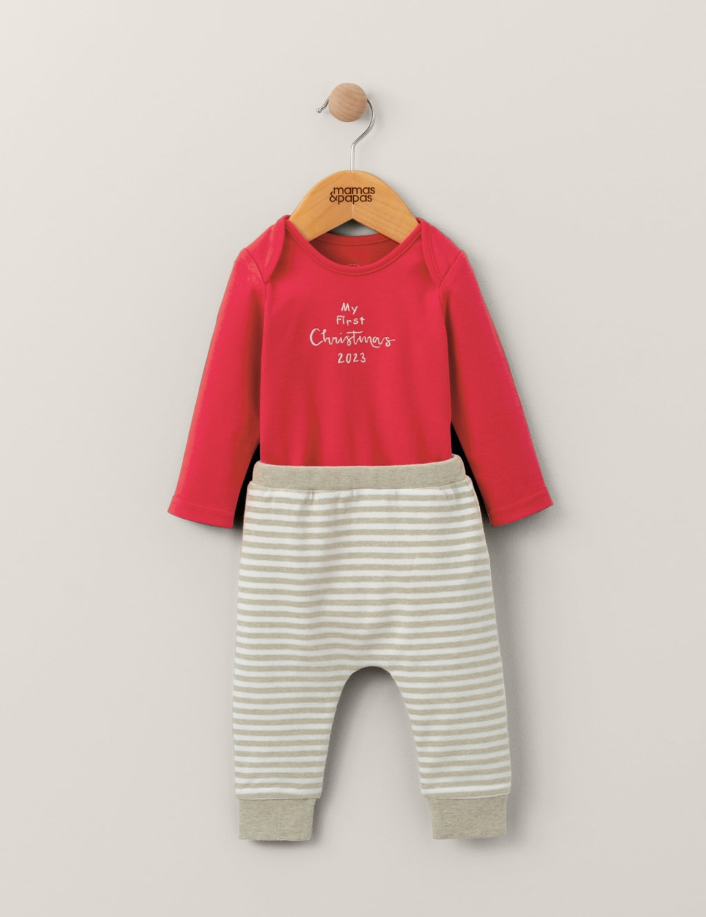 Reindeer Christmas Bodysuit & Legging Set (0-1 Yrs) image 5