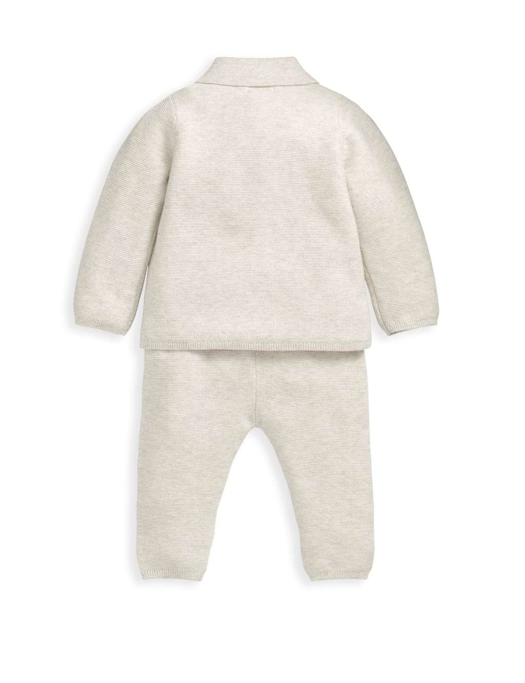 Oatmeal Knitted Top & Leggings Set (0-2 Yrs) image 4