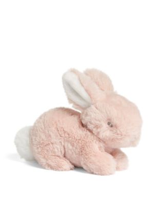 Mamas & Papas Forever Treasured Pink Bunny Soft Toy, Pink