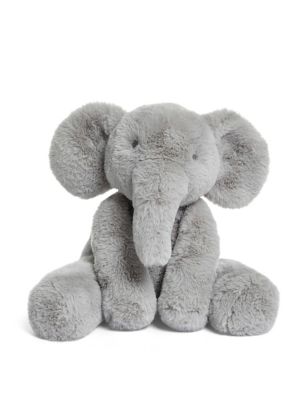 Mamas & Papas Welcome to the World Elephant Soft Toy - Grey, Grey