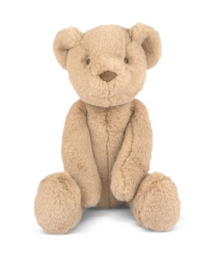 Mamas & Papas Welcome To The World Teddy Bear Soft Toy - Brown, Brown