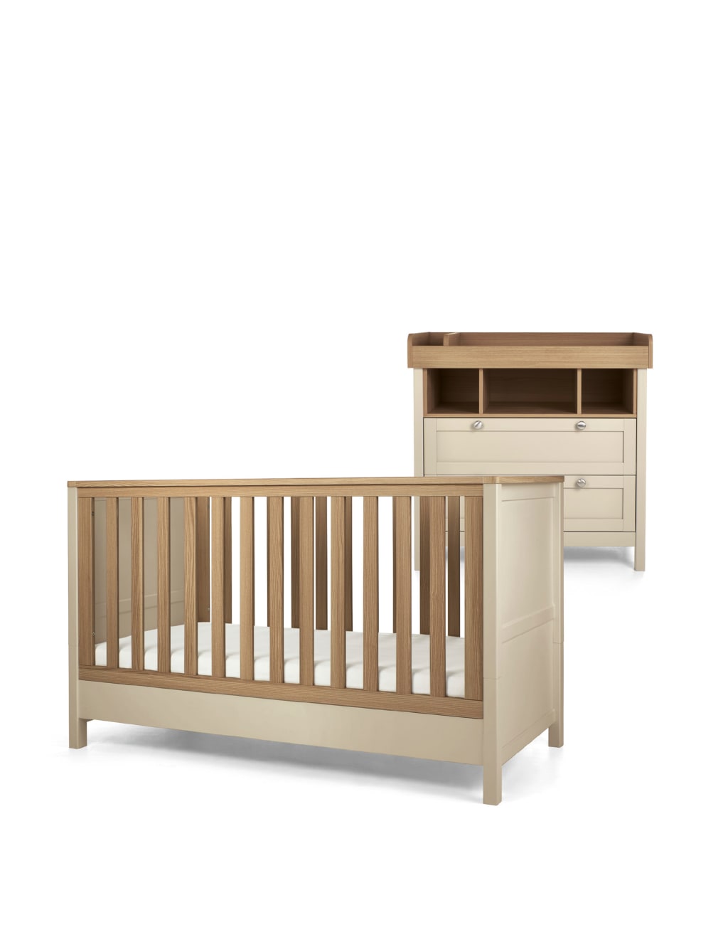 Harwell 2 Piece Cotbed Set with Dresser