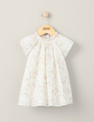 Mamas & Papas Girl's 2pc Pure Cotton Floral Outfit (0-3 Yrs) - 3-6 M - Multi, Multi