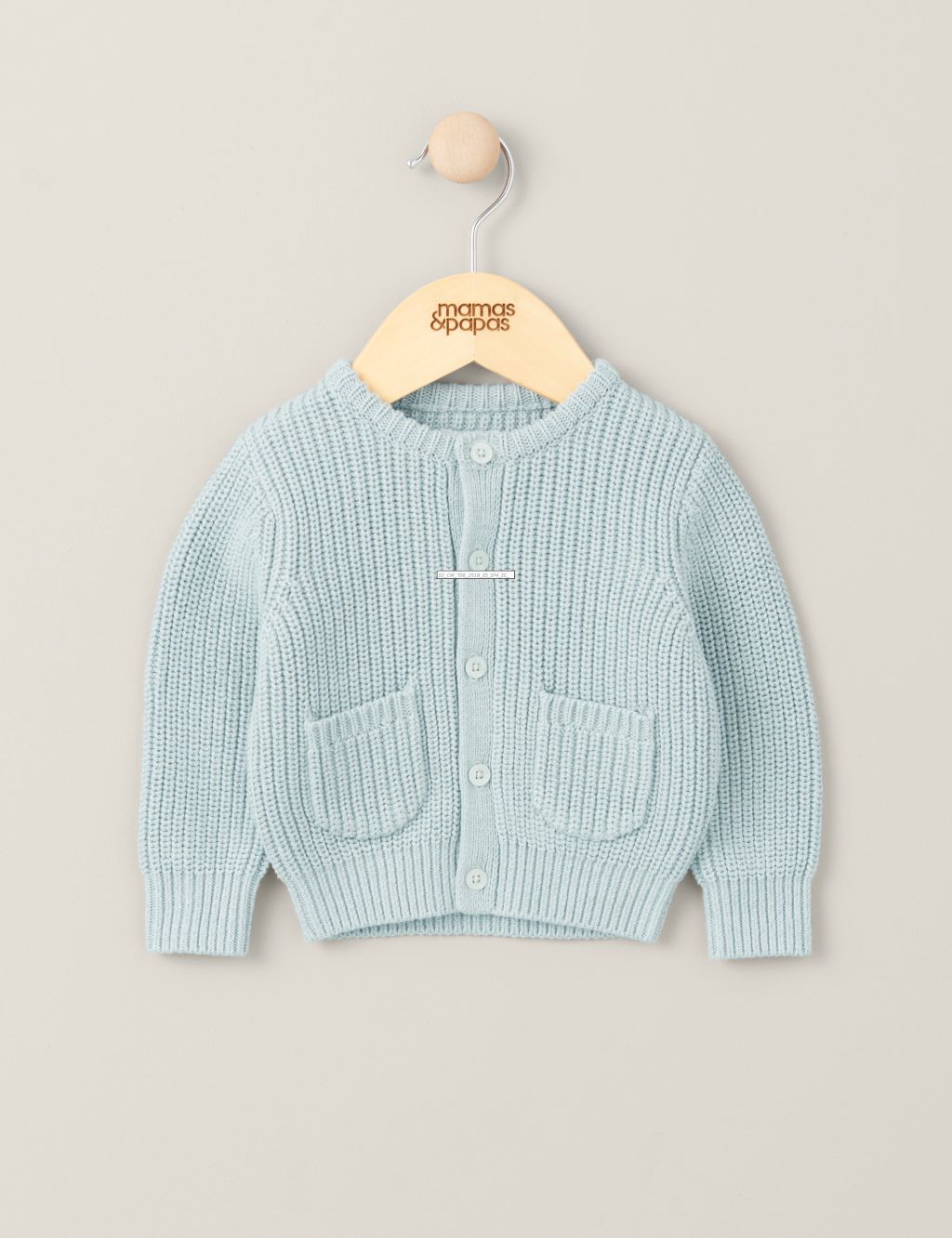 Pure Cotton Knitted Cardigan (7lbs-12 Months)