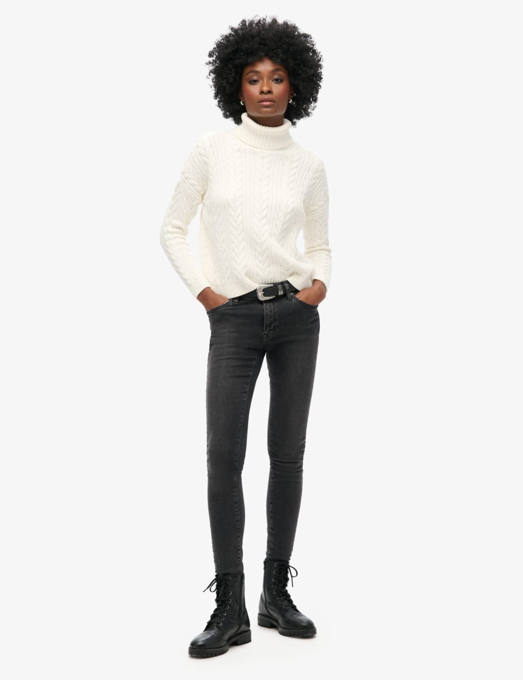 White jumper womens discount