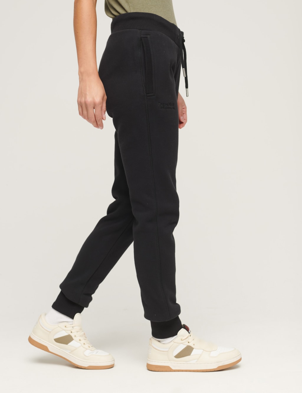 Cotton Rich Drawstring Slim Fit Joggers image 1