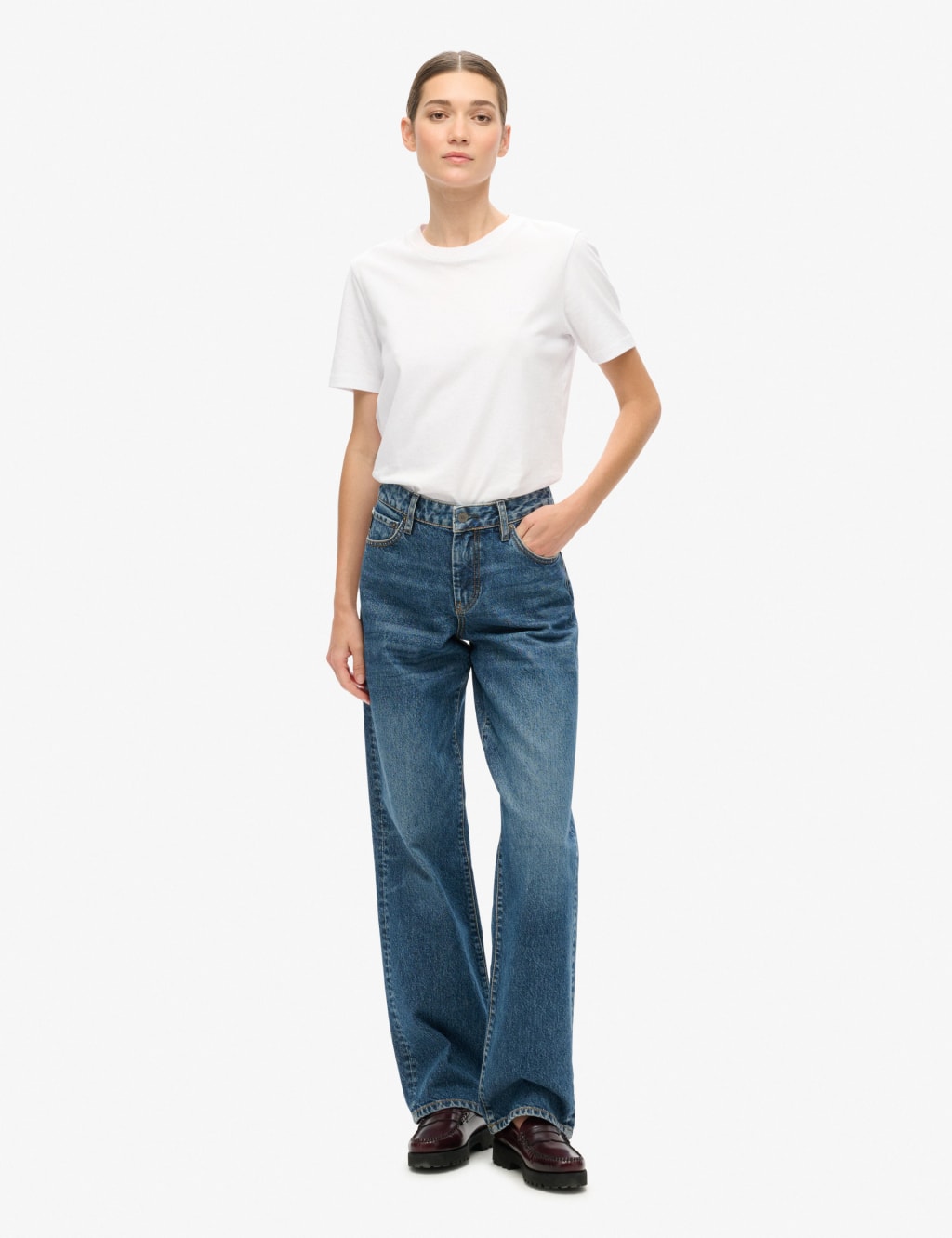 Women's Wide Leg Jeans | M&S