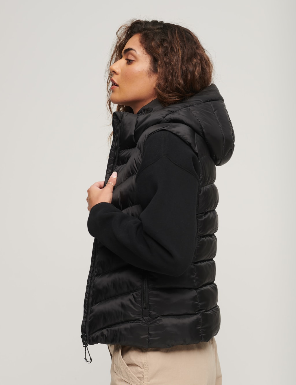 Hooded Padded Gilet image 1