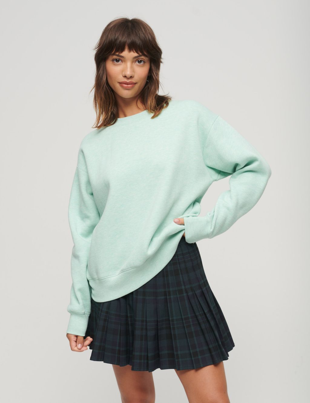 Cotton Rich Relaxed Sweatshirt image 3