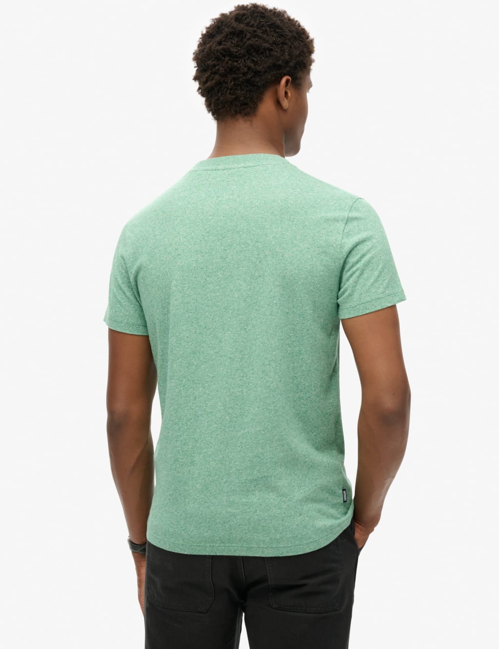 Relaxed Fit Organic Cotton Textured T-Shirt image 4