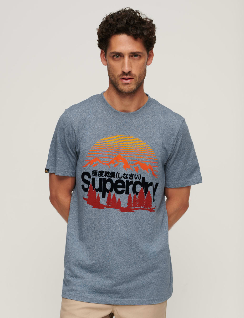 Relaxed Fit Cotton Blend Logo Graphic T-Shirt image 1