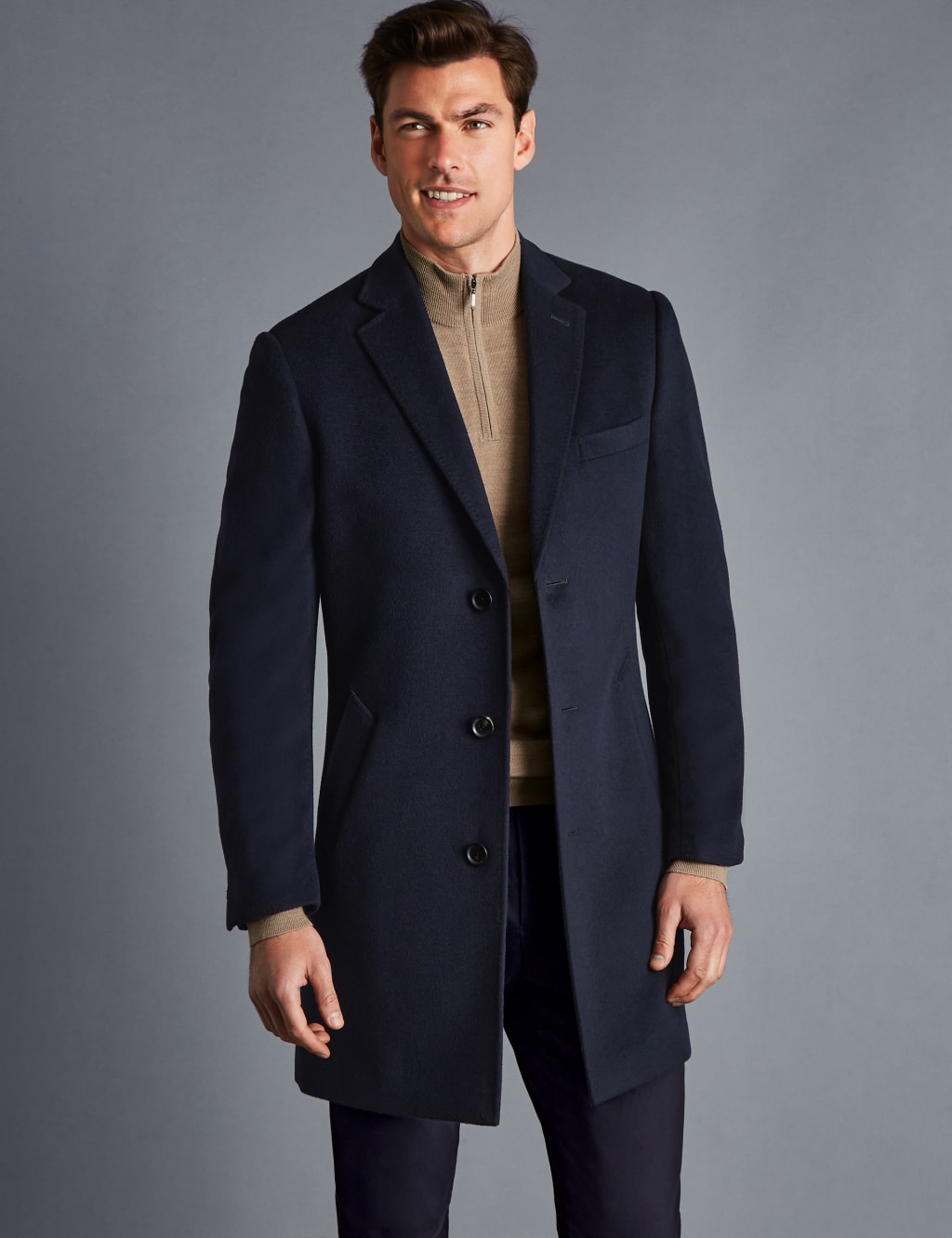 Pure Wool Overcoat