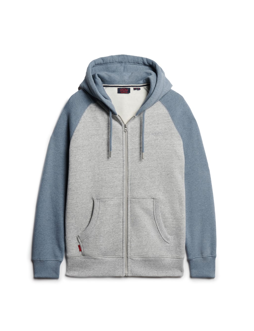 Slim Fit Cotton Rich Zip Up Hoodie image 2