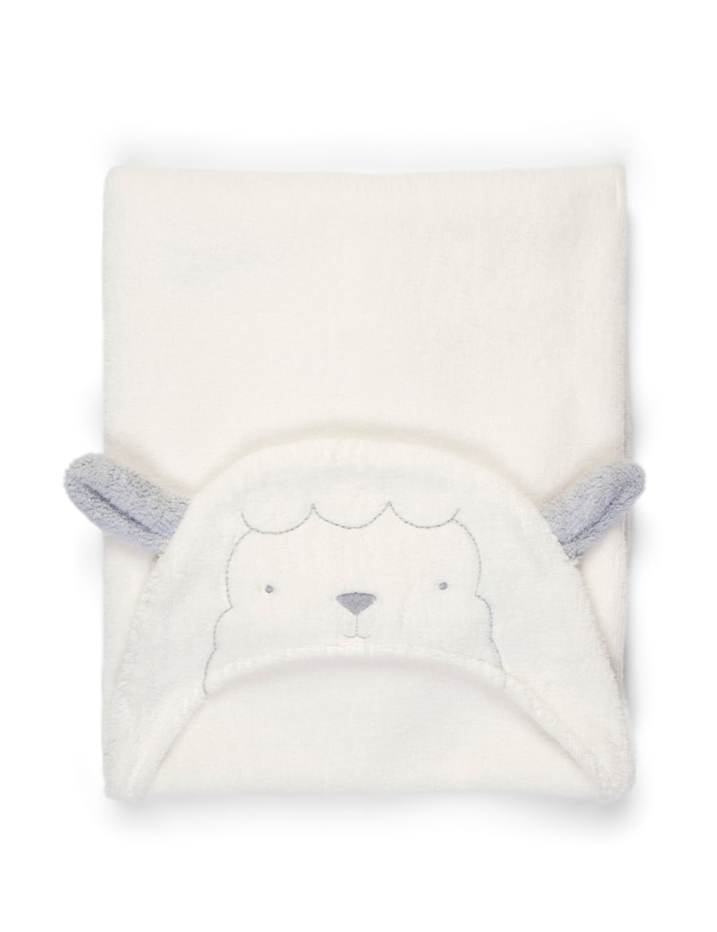 Hooded Lamb Baby Towel image 3