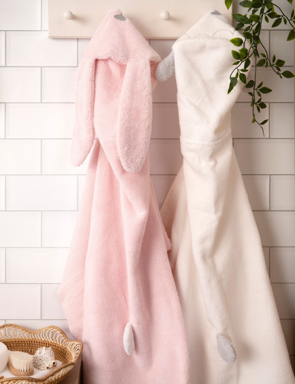 Hooded Lamb Baby Towel image 5
