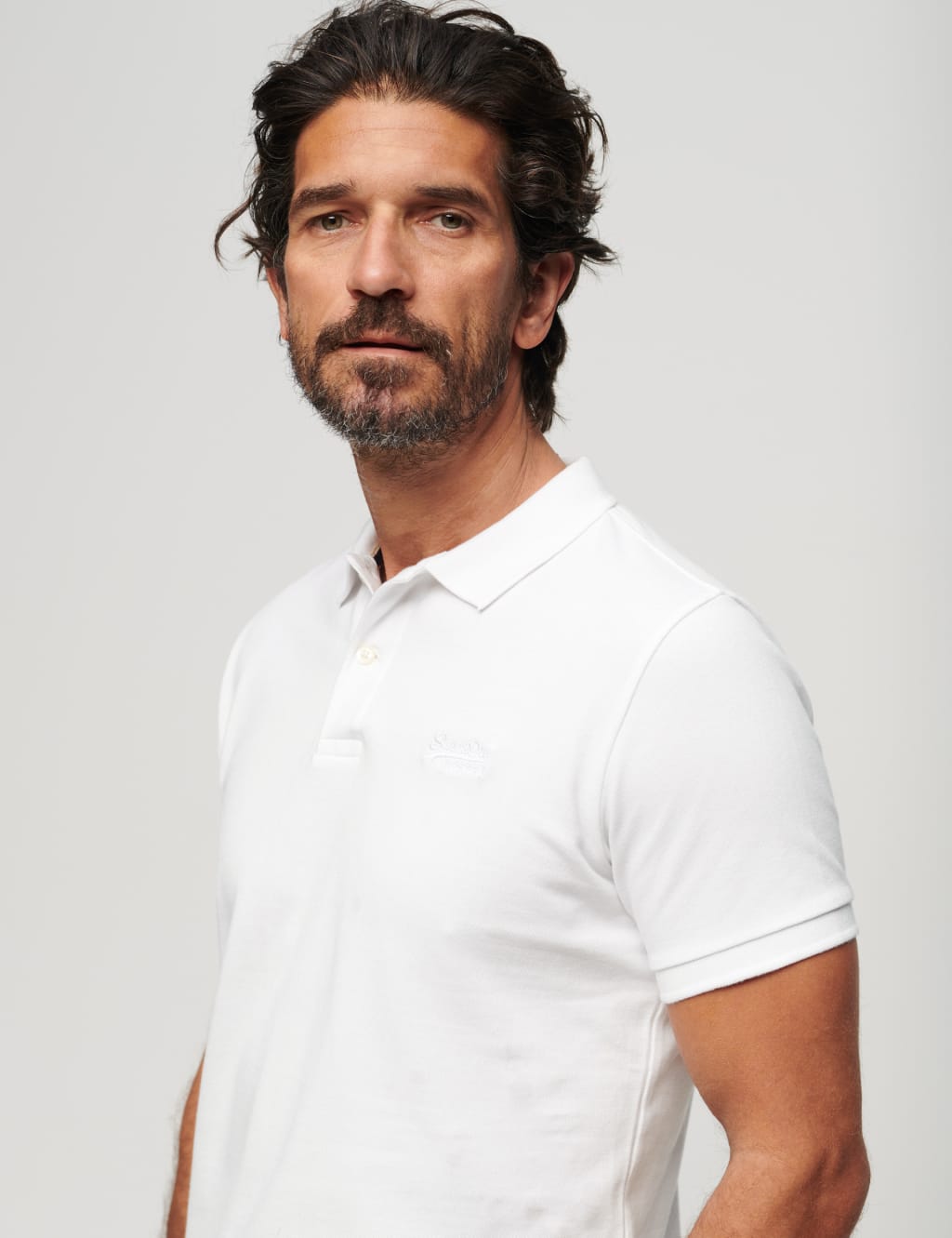 Pure Cotton Pique Polo Shirt image 3