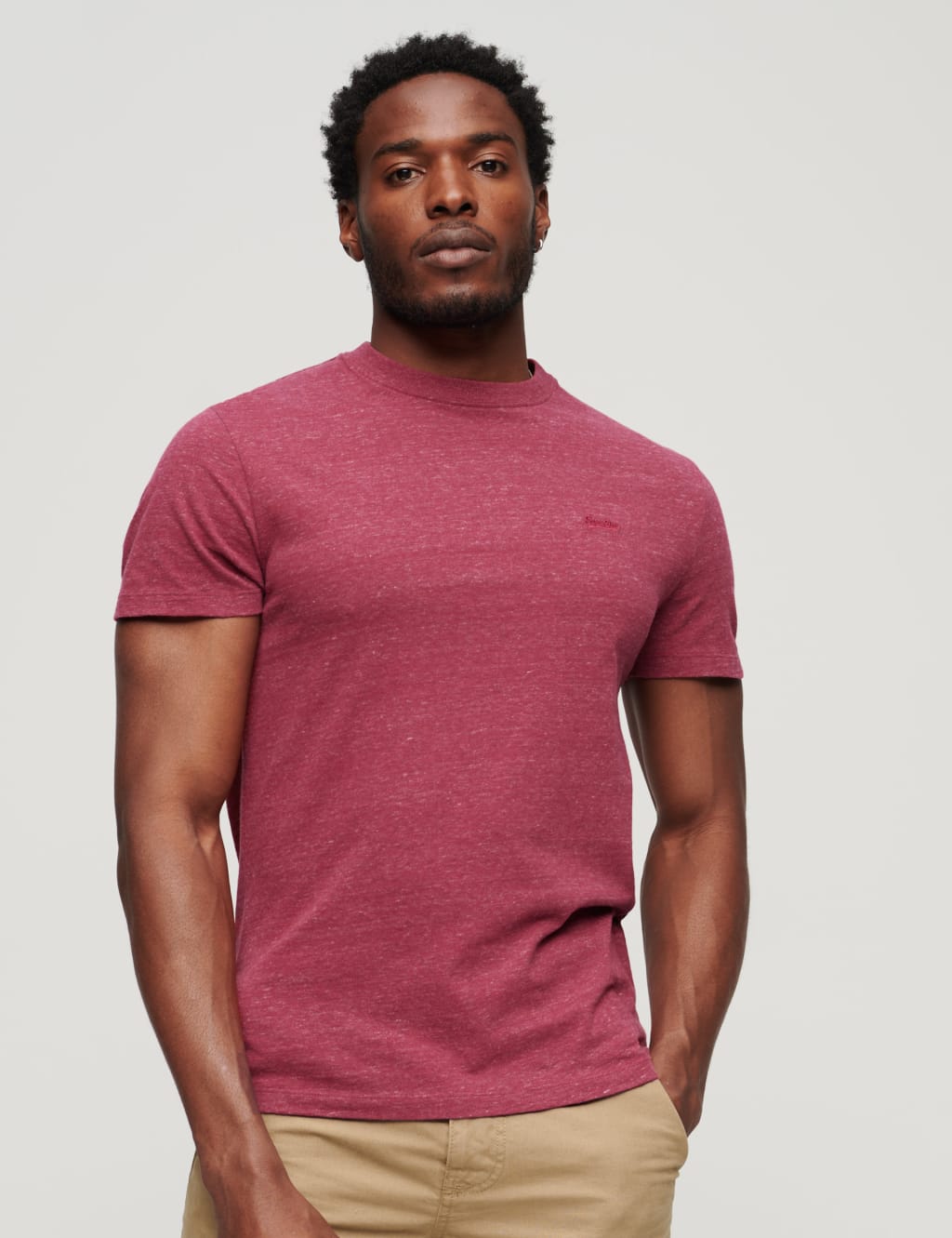 Slim Fit Organic Cotton Crew Neck T-Shirt