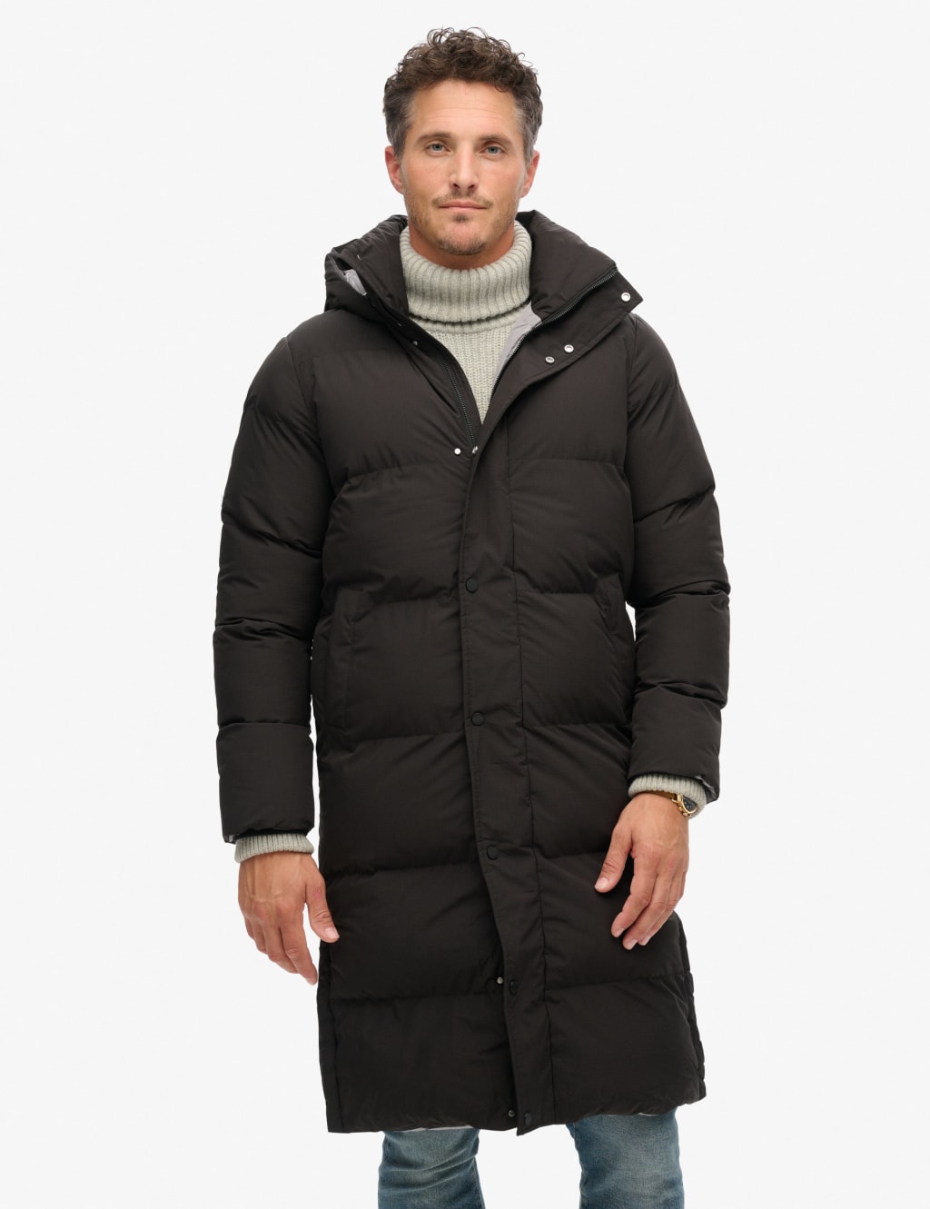 Black mens coats uk deals