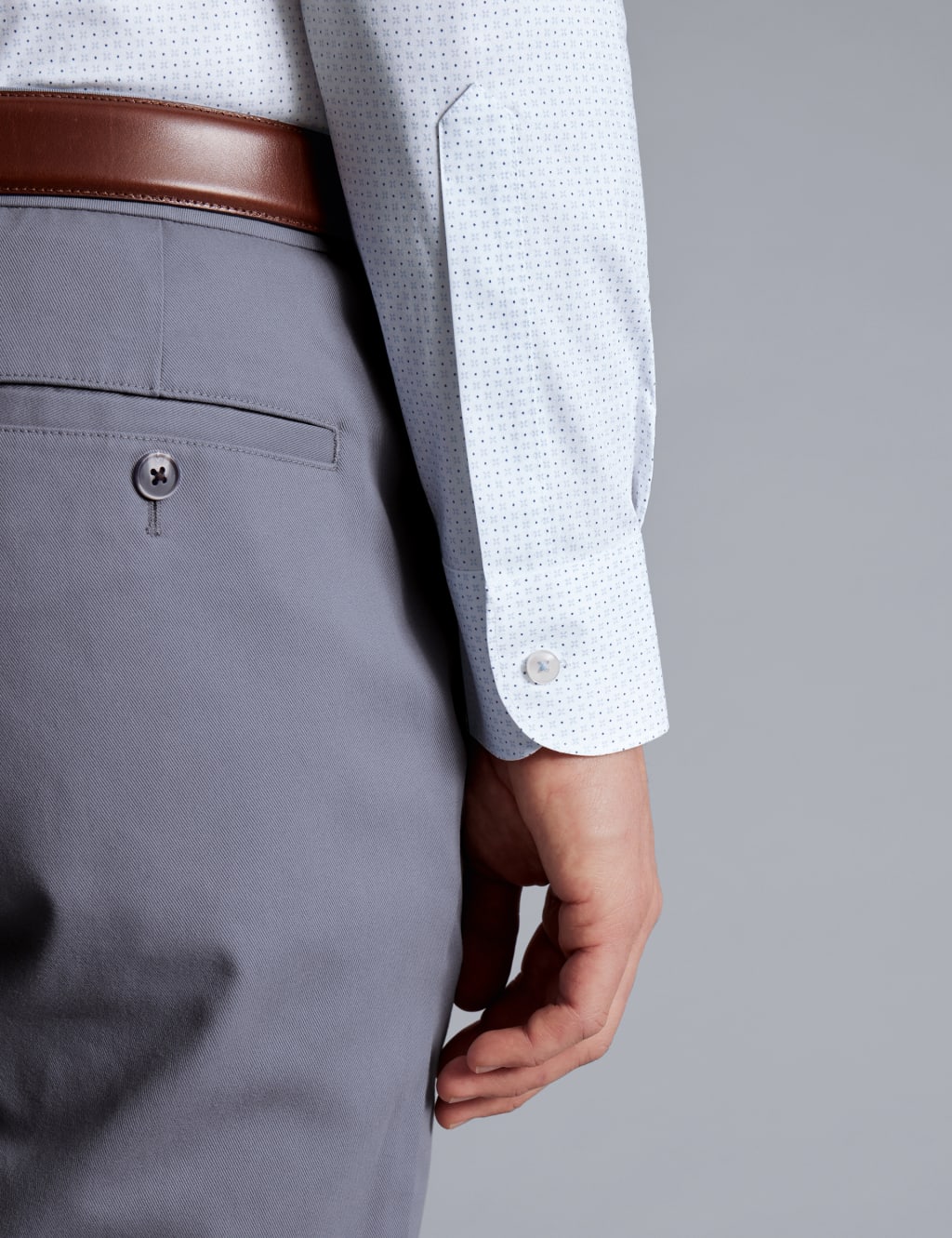 Slim Fit Non Iron Pure Cotton Print Shirt image 4