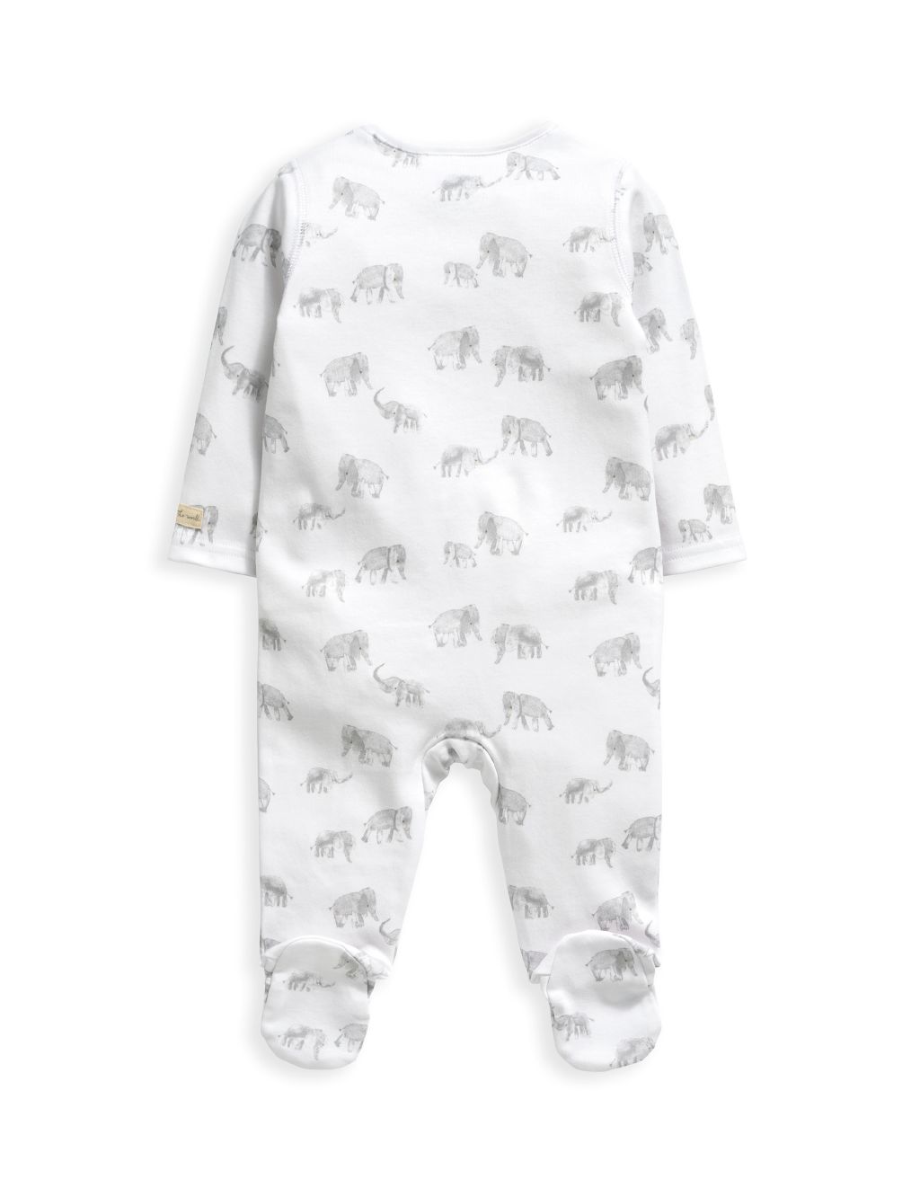 Elephant Print All In One (6½lbs-12 Mths) image 3