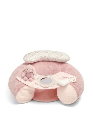Mamas & Papas Welcome to the World Sit & Play Floor Seat (6 Mths) - Pink, Pink