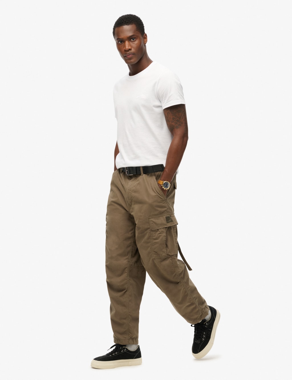 Loose Fit Cargo Trousers image 6