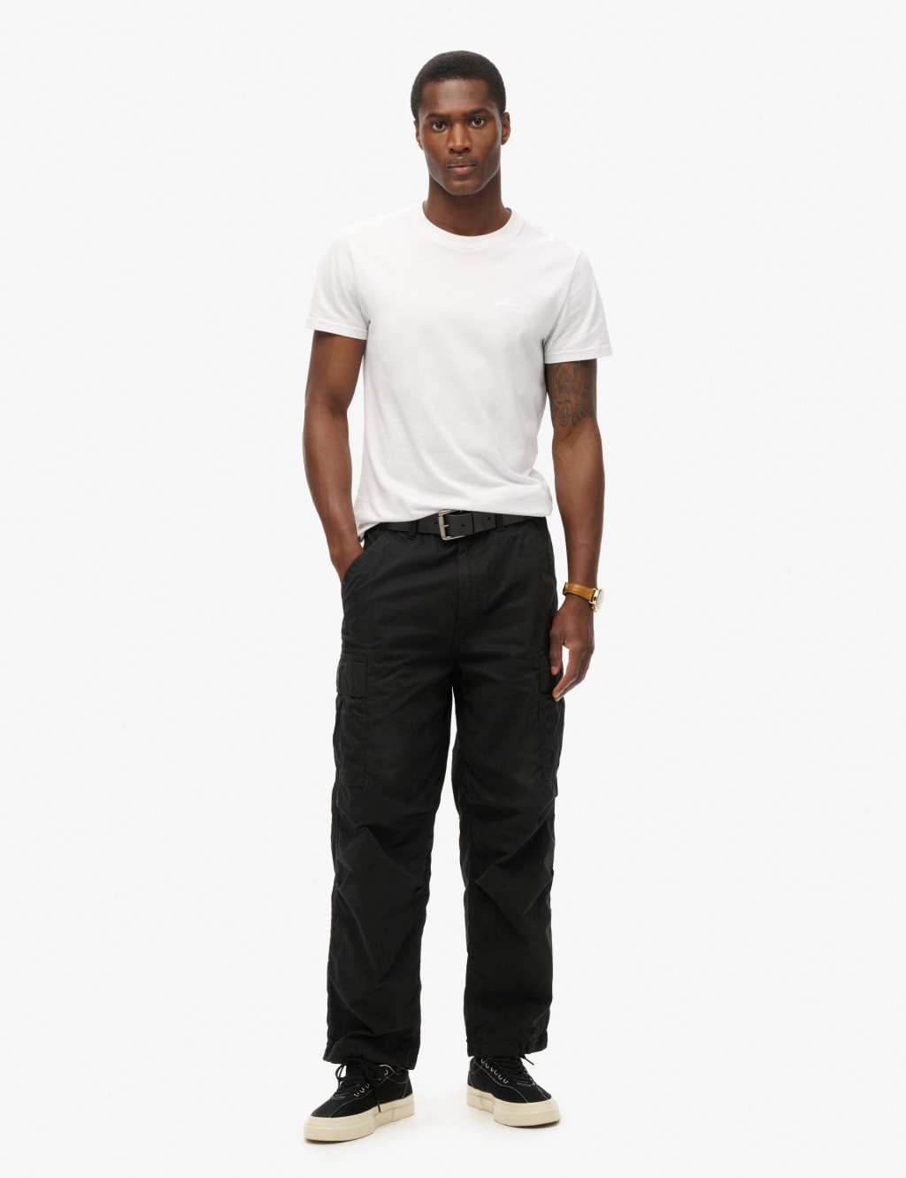 Loose Fit Cargo Trousers image 3