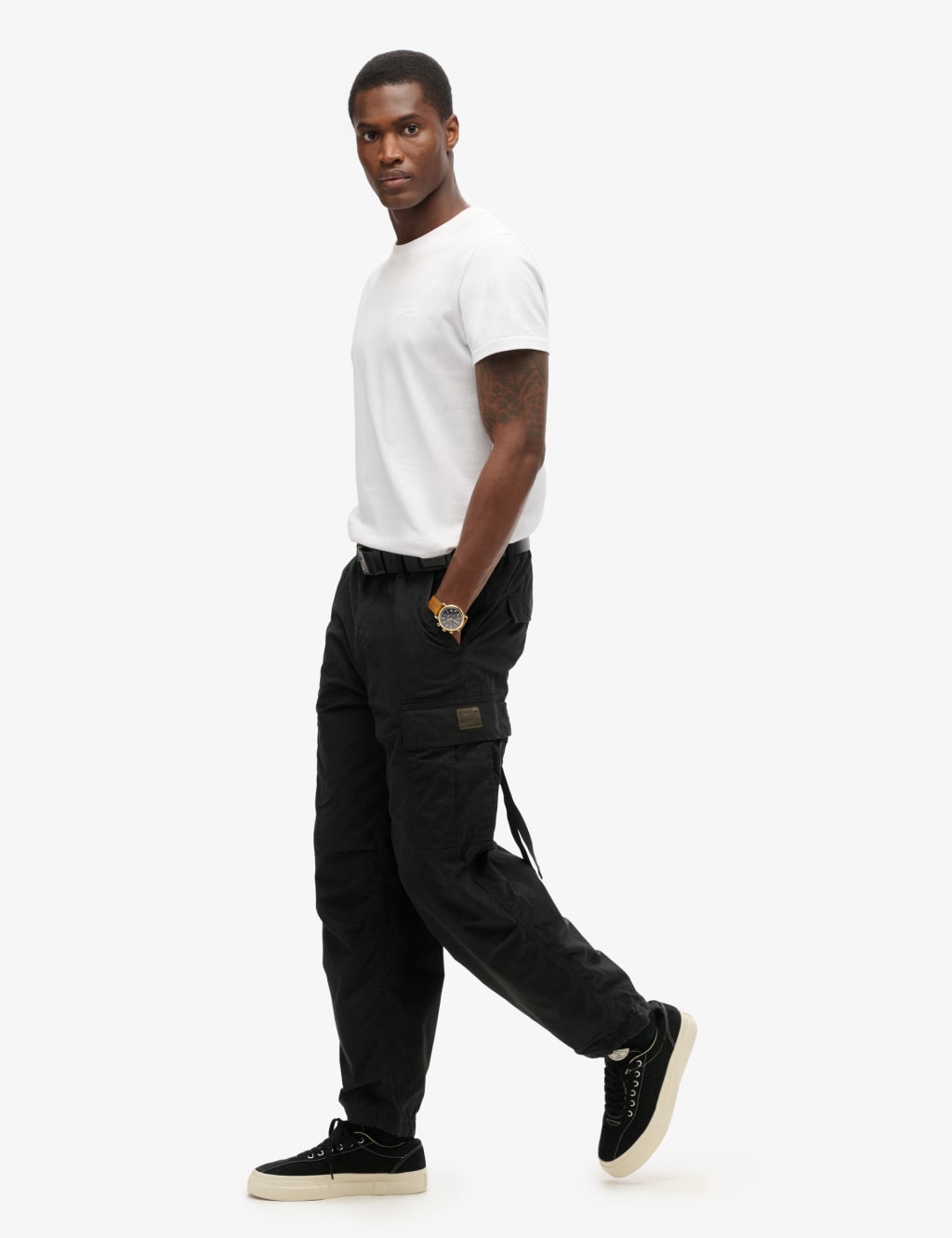 Loose Fit Cargo Trousers image 4