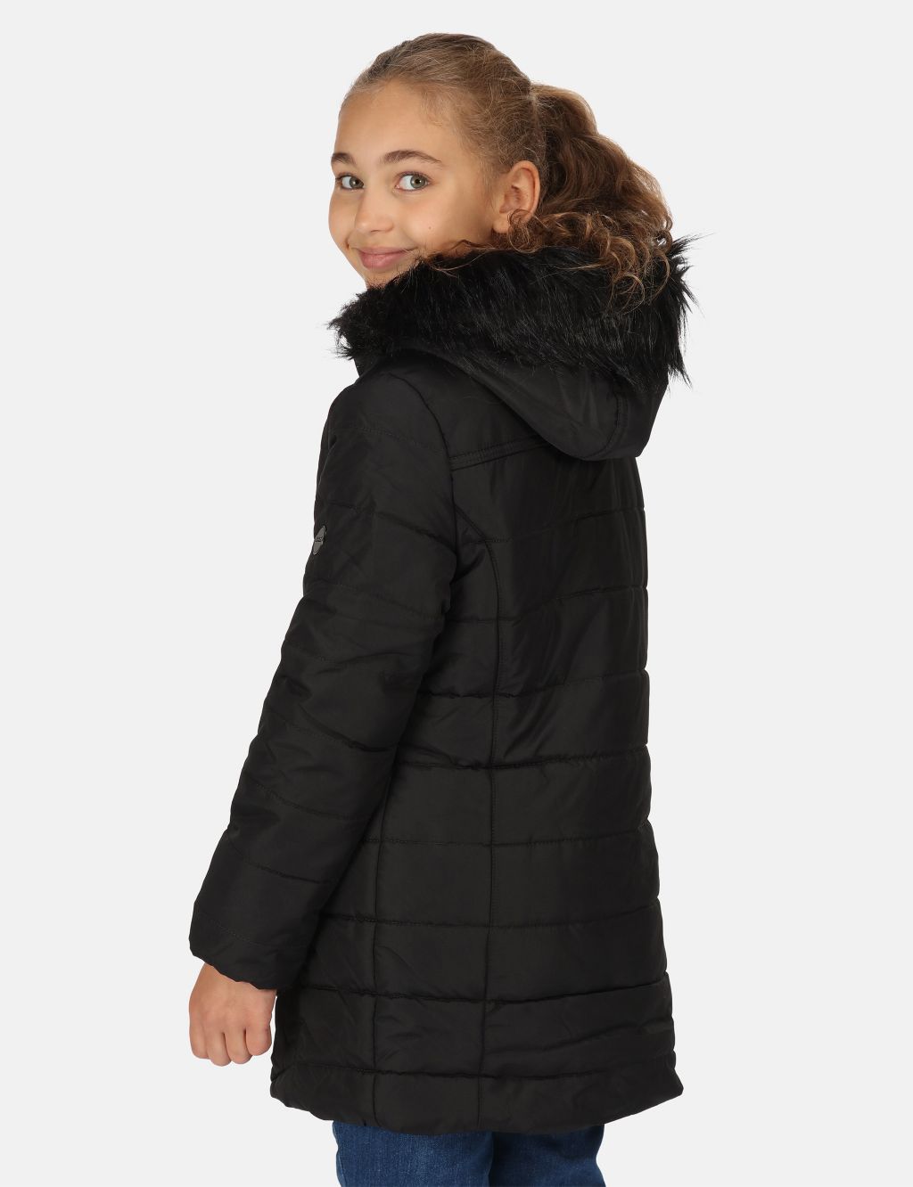 Fabrizia Padded Water-Repellent Jacket (3-14 Yrs) image 3