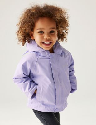 Regatta Girl's Winter Animal Water-Repellent Hooded Jacket (9 Mths-2 Yrs) - 18-24 - Purple, Purple,Y