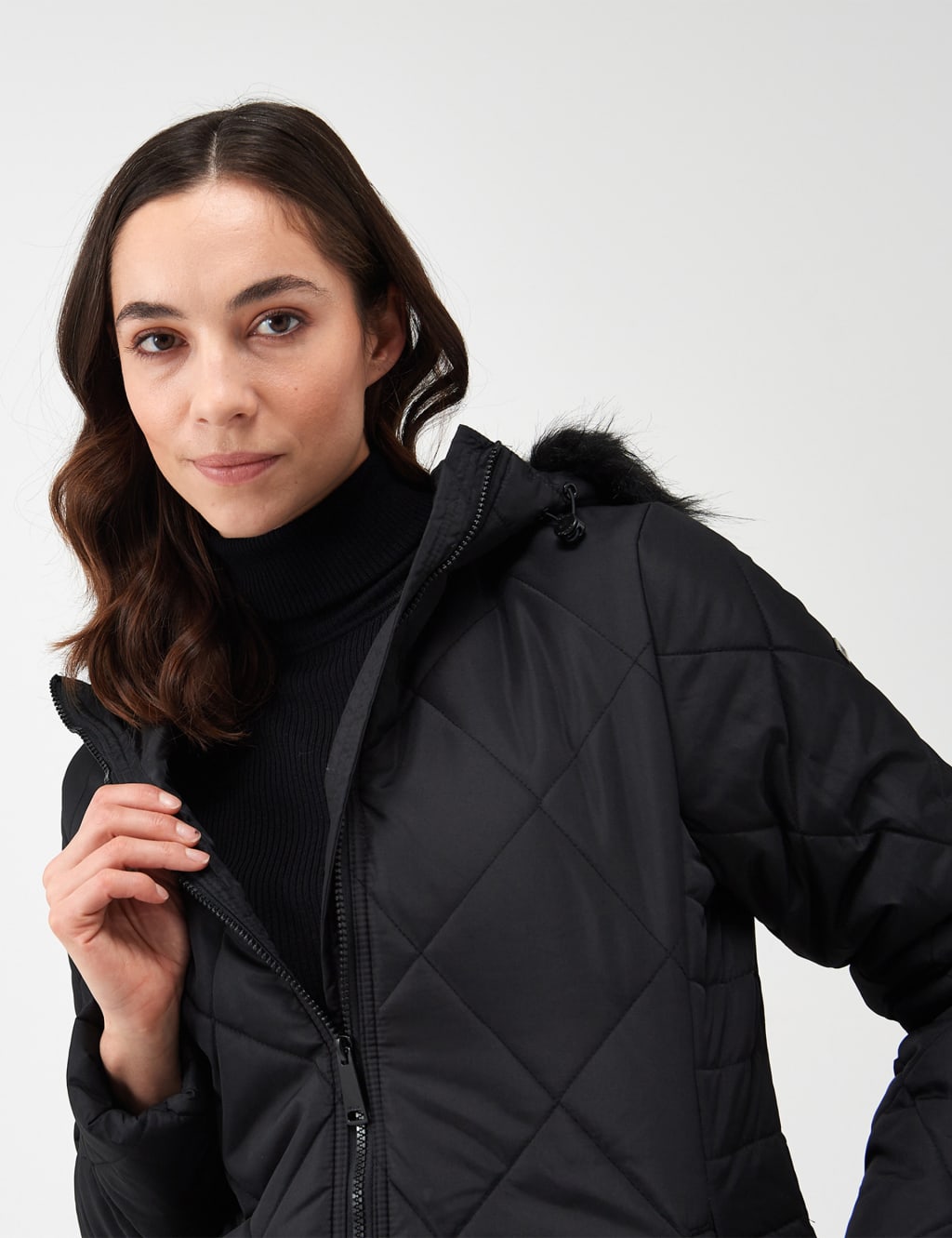Fritha II Quilted Hooded Jacket image 6