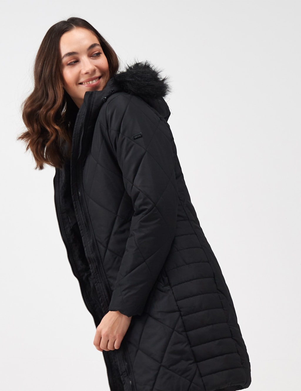 Fritha II Quilted Hooded Jacket image 7