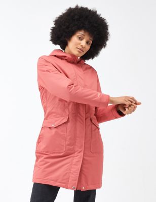 Regatta Women's Romine Waterproof Hooded Parka Coat - 10 - Pink, Pink