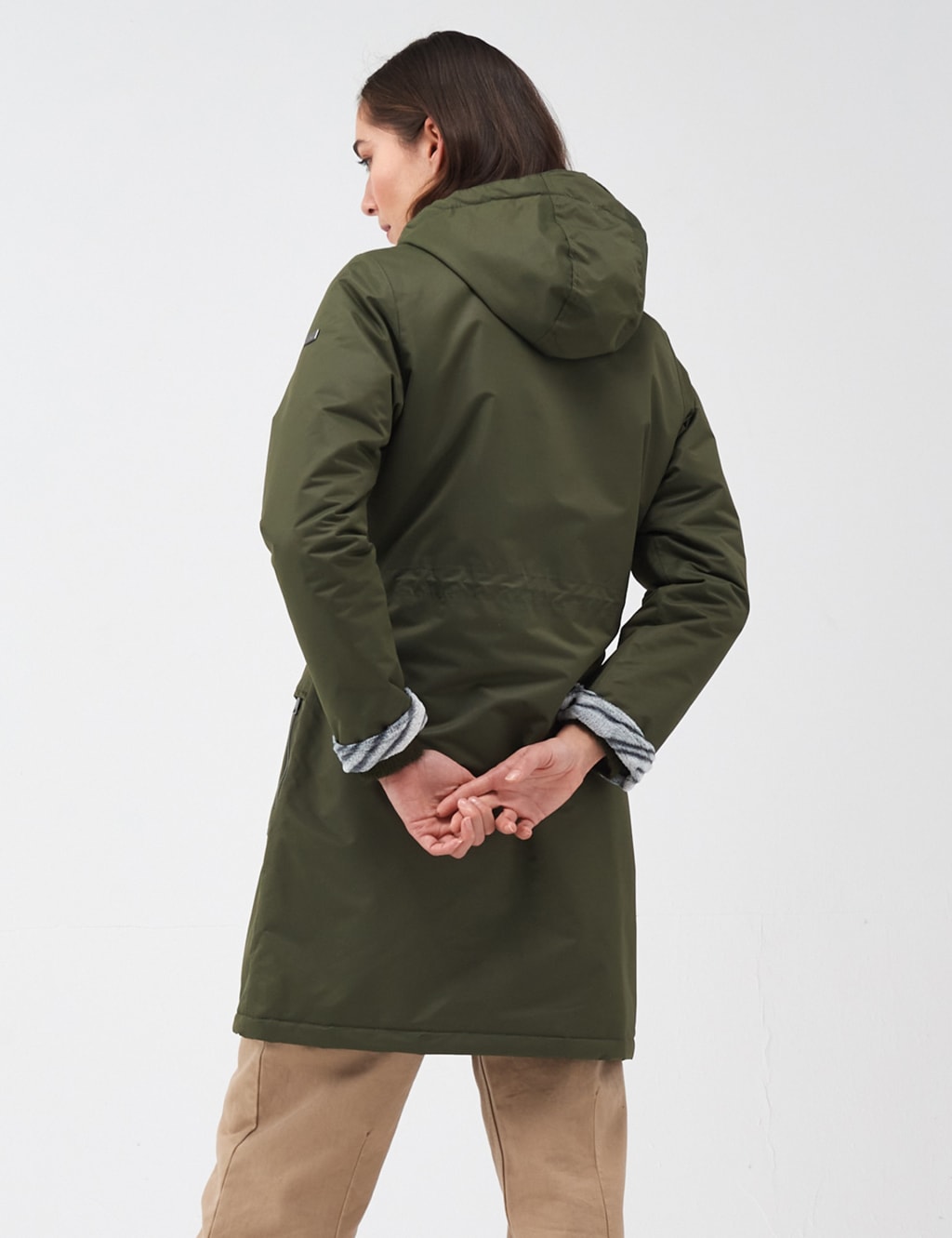 Romine Waterproof Hooded Parka Coat image 4