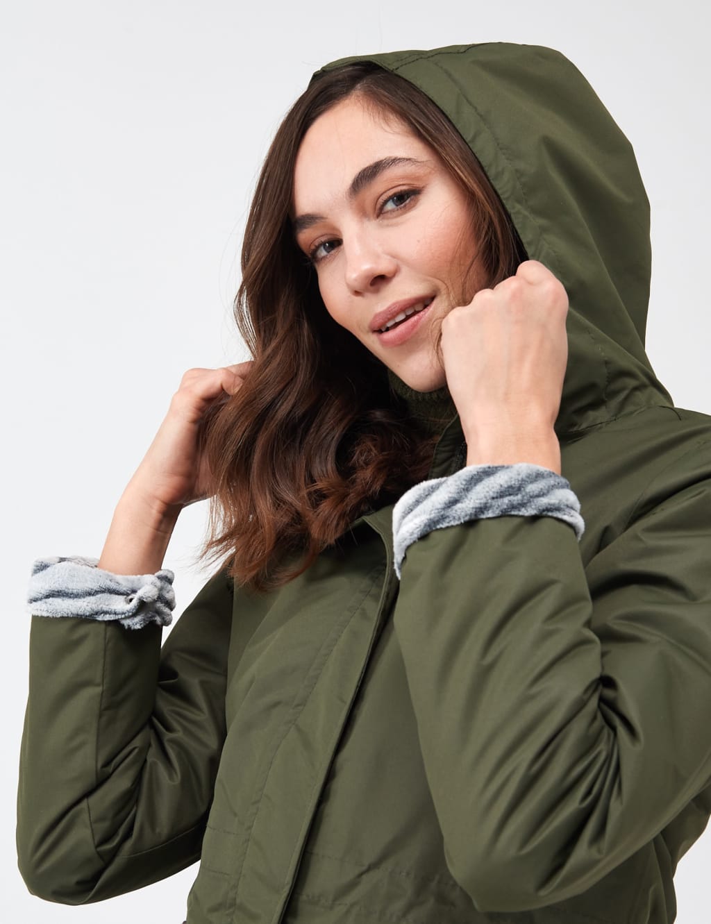 Romine Waterproof Hooded Parka Coat image 6