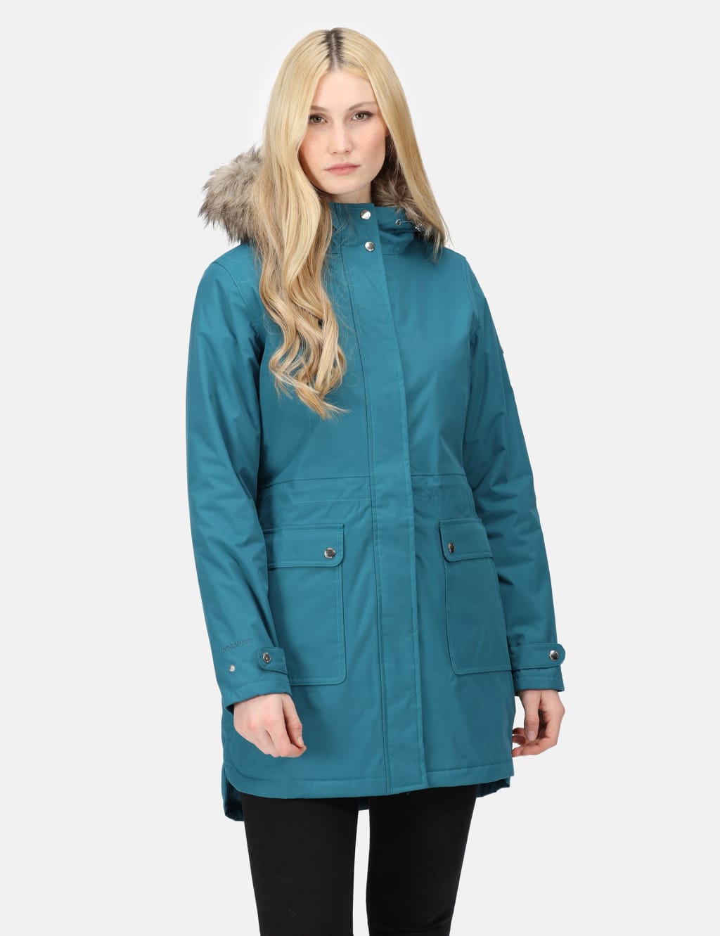 Sabinka Waterproof Hooded Parka Coat image 1