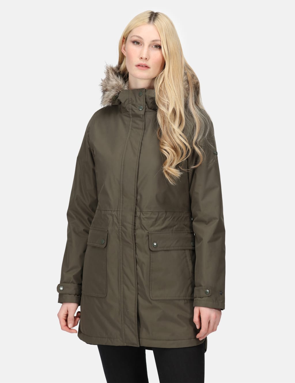 Sabinka Waterproof Hooded Parka Coat image 1