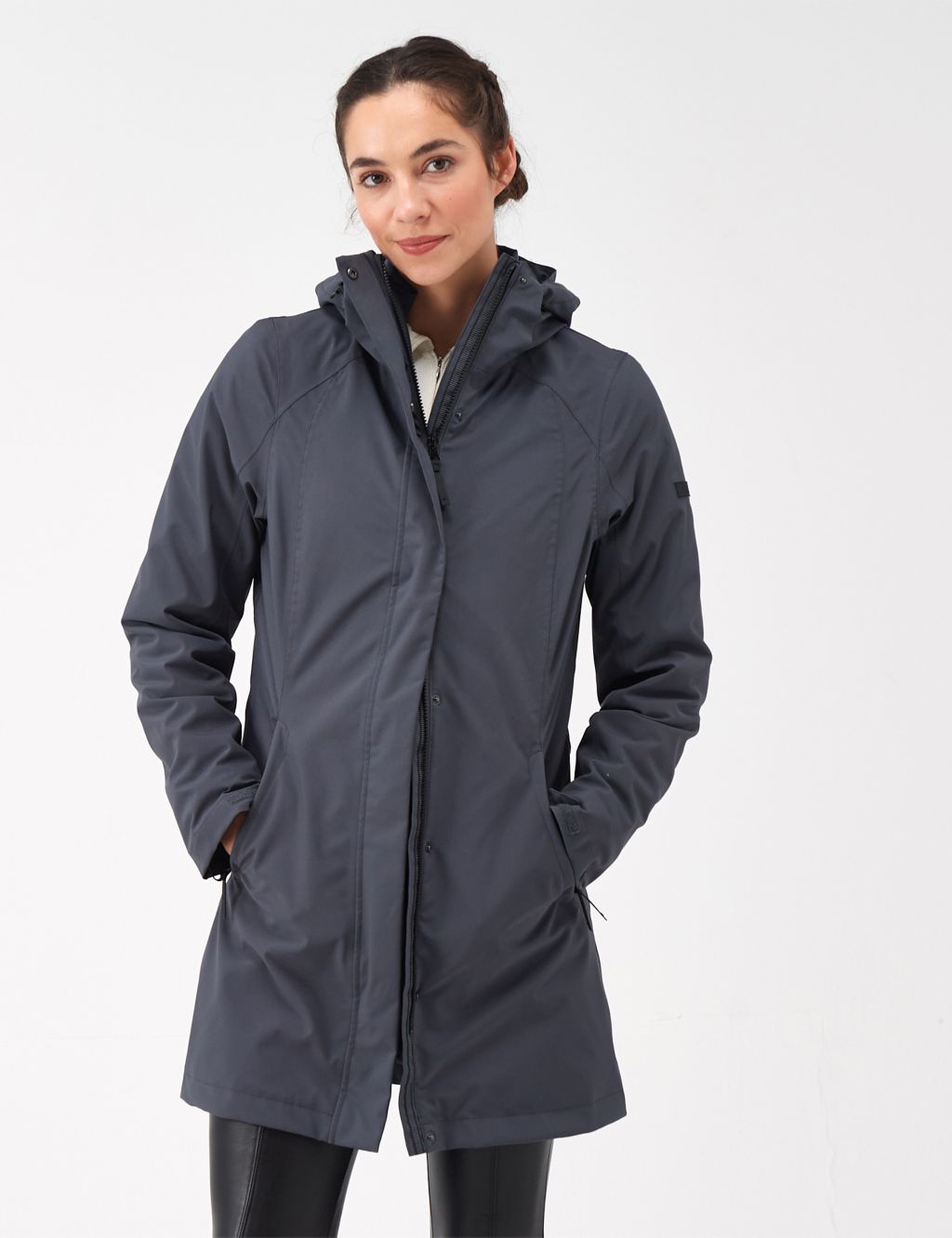 Denbury IV Waterproof Hooded Raincoat image 1