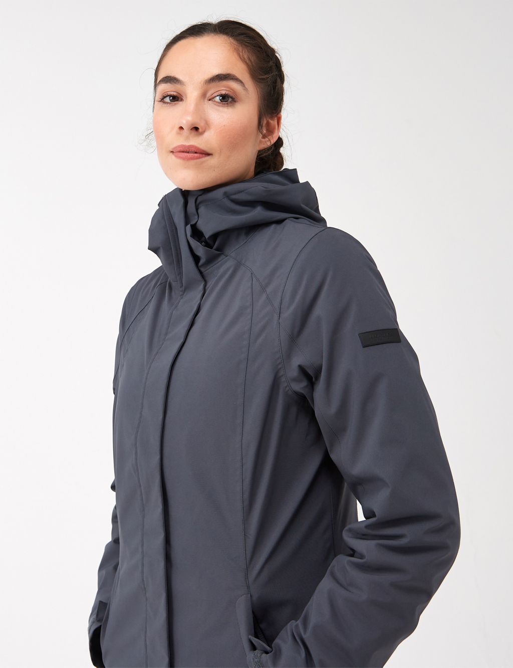 Denbury IV Waterproof Hooded Raincoat image 7